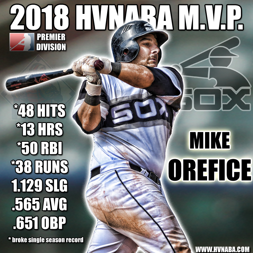 2018 Hudson Valley Premier MVP 1