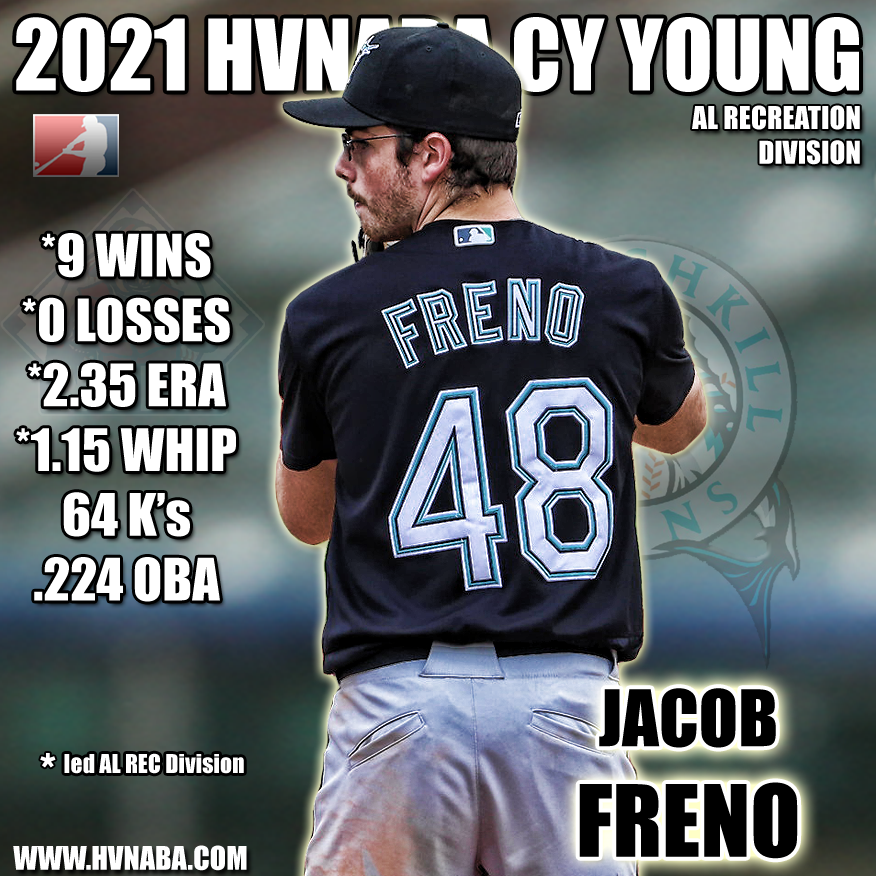 2021 Hudson Valley Rec American League Cy Young