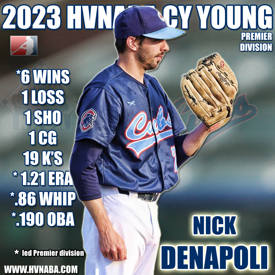 2023 Hudson Valley Premier Co-Cy Young Nick Denapoli