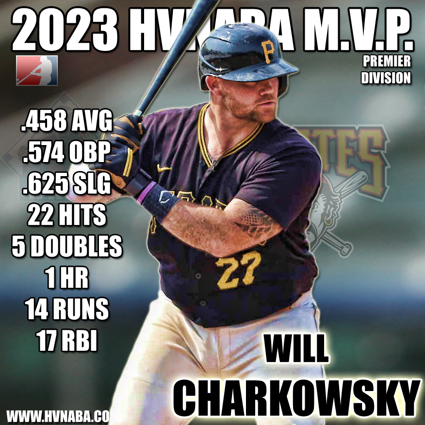 2023 Hudson Valley Premier Co-MVP Will Charkowsky