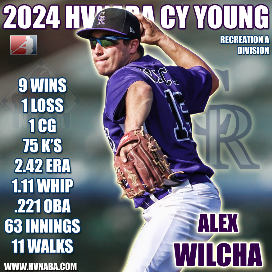 2024 Hudson Valley Rec A Cy Young