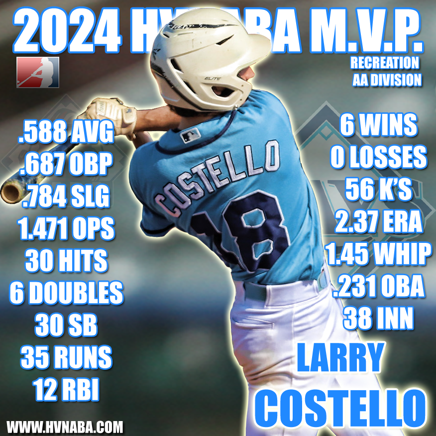 2024 Hudson Valley Rec AA MVP